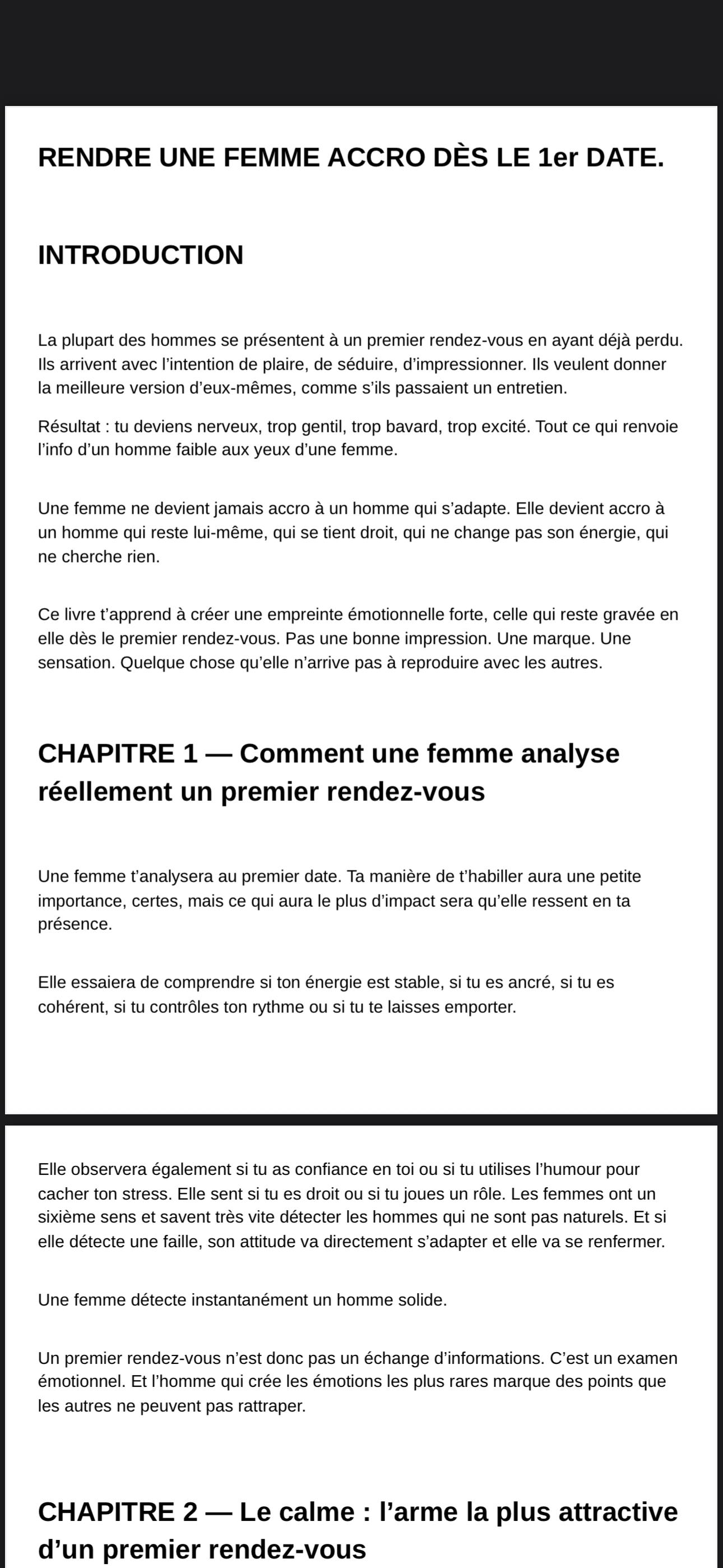 "COMMENT RÉUSSIR TON PREMIER DATE" By CallMeNarcice.