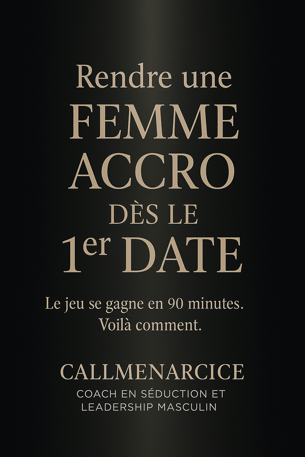 "COMMENT RÉUSSIR TON PREMIER DATE" By CallMeNarcice.
