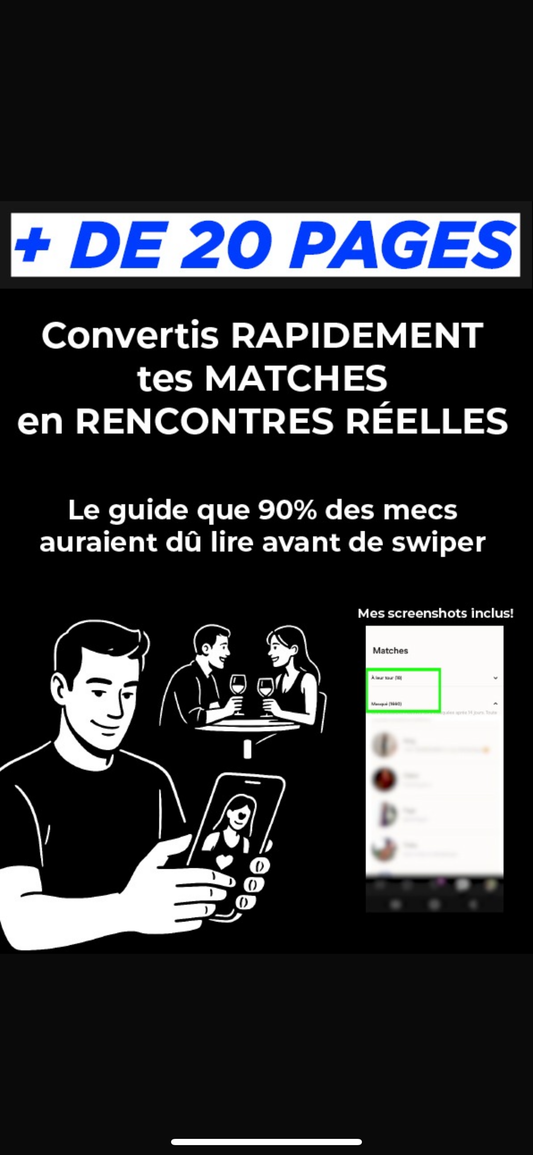 "CONVERTIS RAPIDEMENT TES MATCH EN DATES RÉELS"